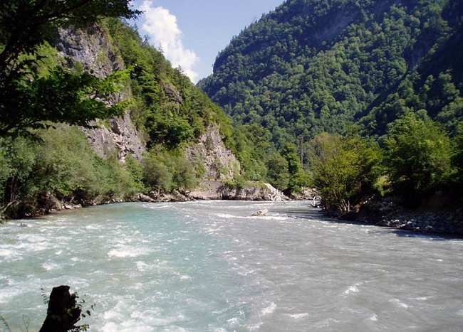 Грузинские реки одни из самых чистых