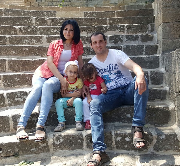 Семейное фото с последнего отпуска в Дербенте
