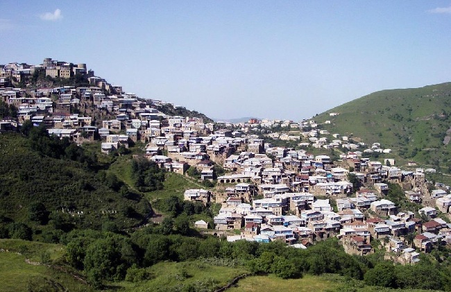 Село Кубачи в Дахадаевском районе Дагестана
