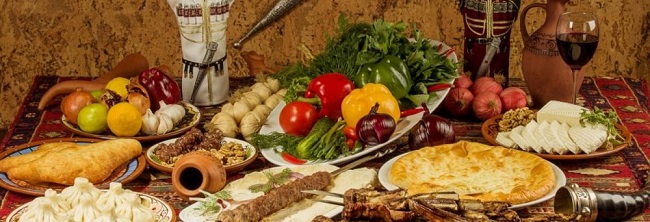 Дагестанская кухня так же гостеприимна, как дом горца