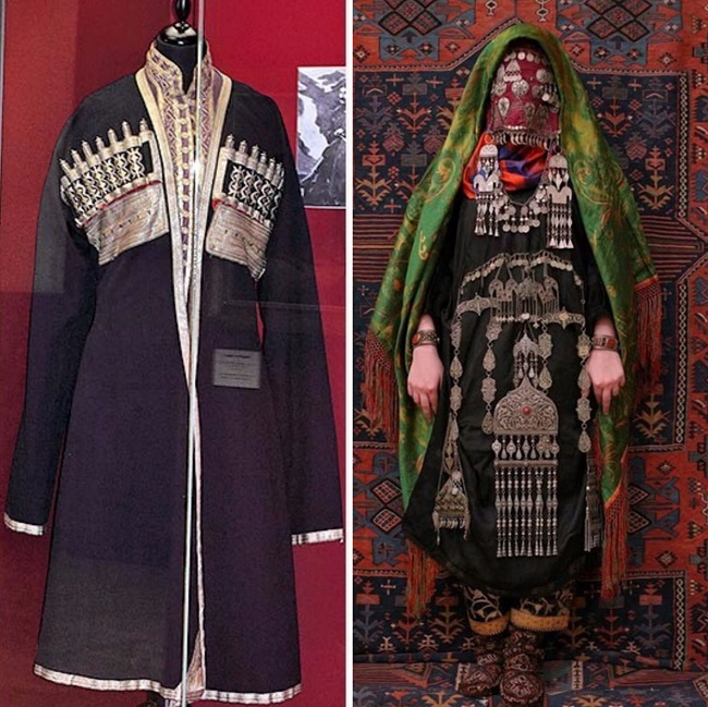 Аварские свадебные костюмы отличались от нарядов других народов